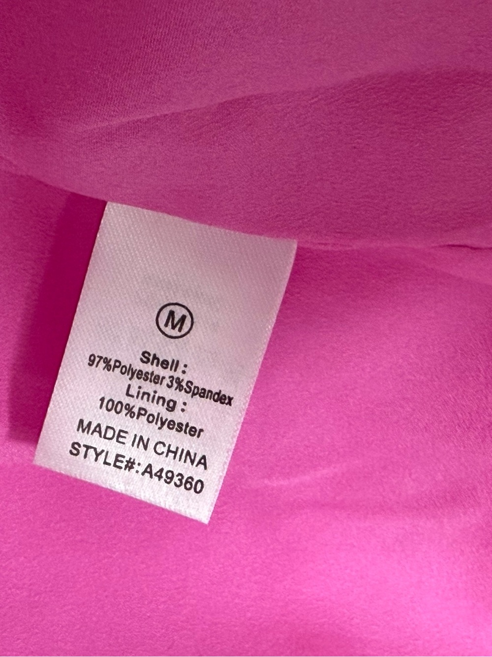 Fashion Nova Hot Pink Feather Hem Blazer - Picture 10 of 15